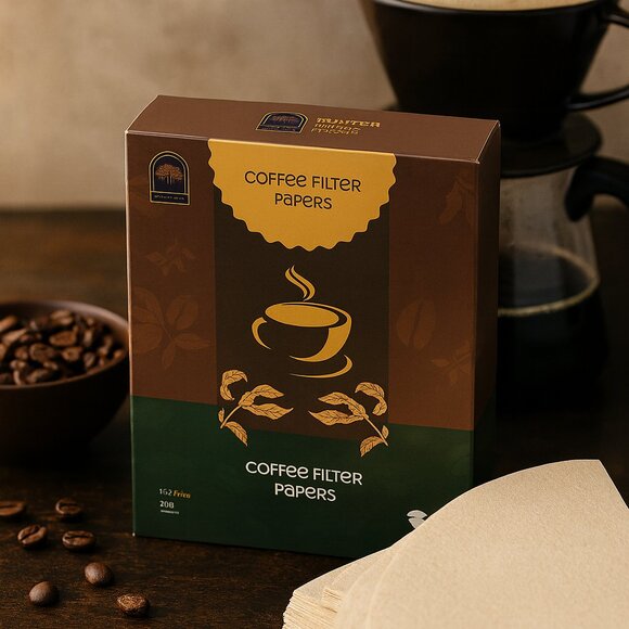 102 Size 1-2 Cup Small Coffee Paper Filters 200 COUNT Unbleached Disposable - Picture 4 of 4